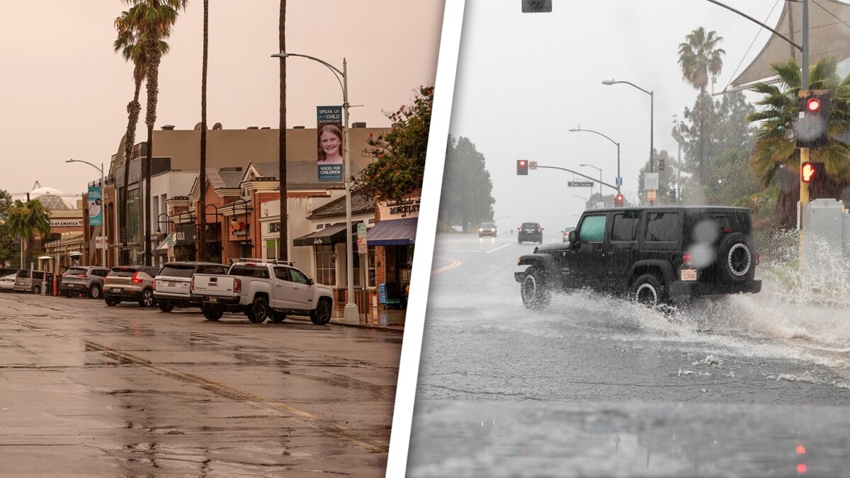 Successive Storms Will Affect the State of California in the United States