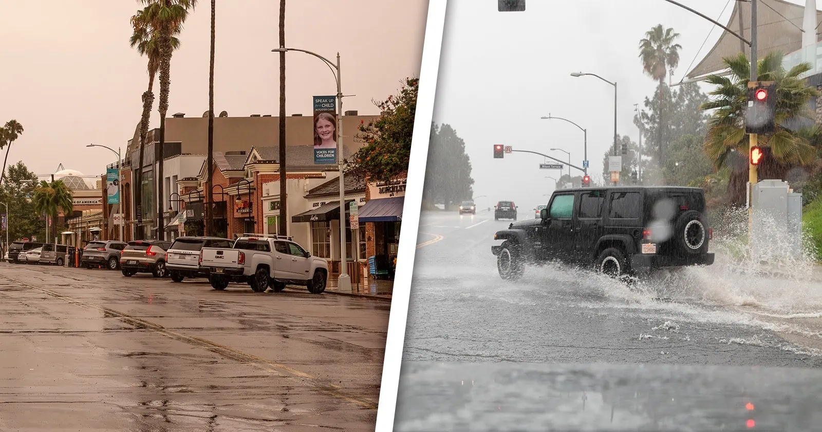 Successive Storms Will Affect the State of California in the United States