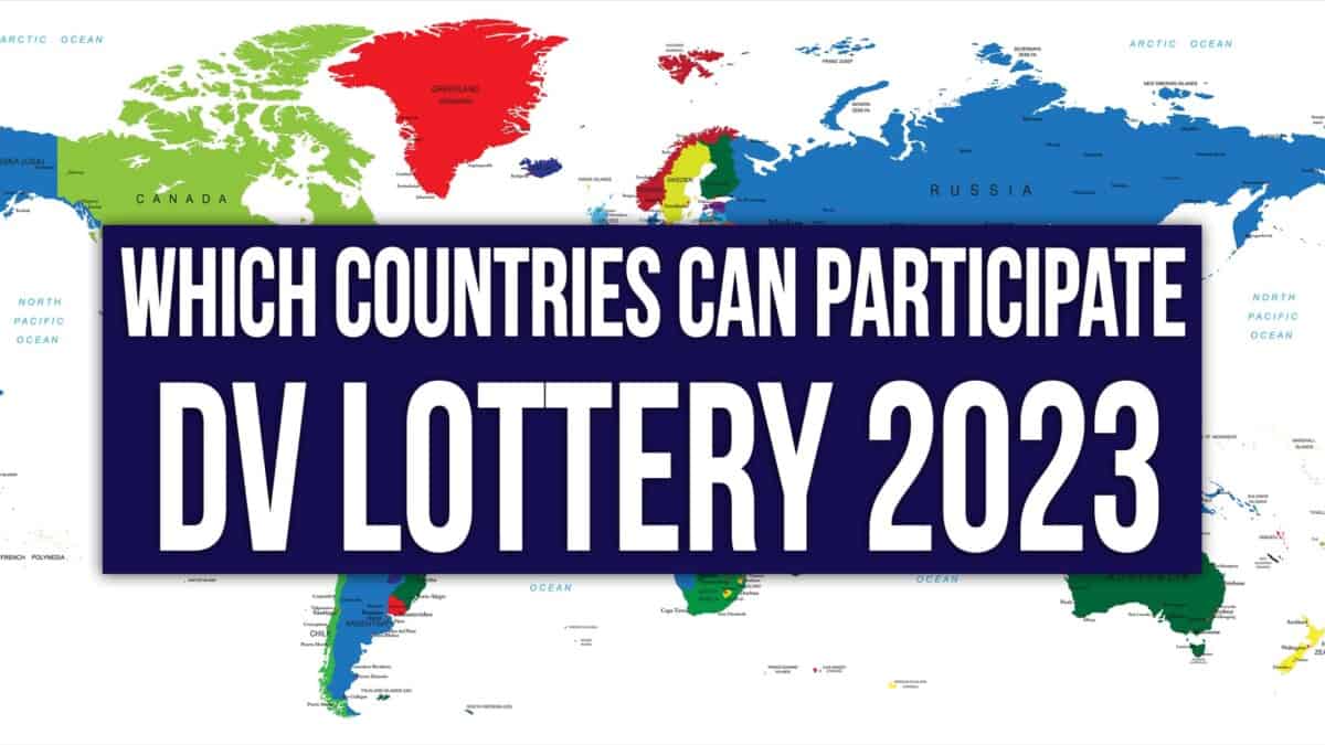 dv 2023 visa lottery Eligible countries